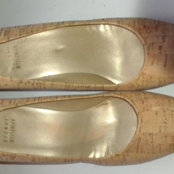 Stuart weitzman  cork heel size   8 and 1/2 - Picture 15 of 16